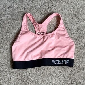 NWOT Victoria Sport Pink Racerback Sports Bra